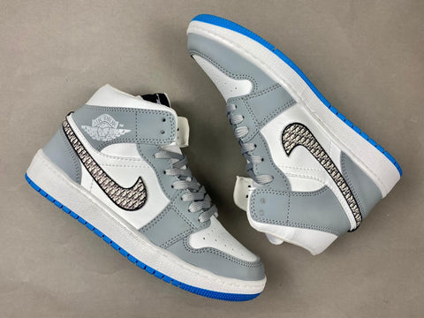 Jordan Mid Dior Gray/Blue