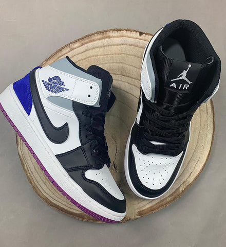 Jordan Mid Black/Purple