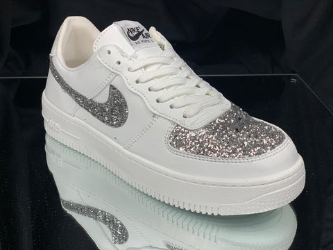 Nike Air Force 1 Plata Brillante